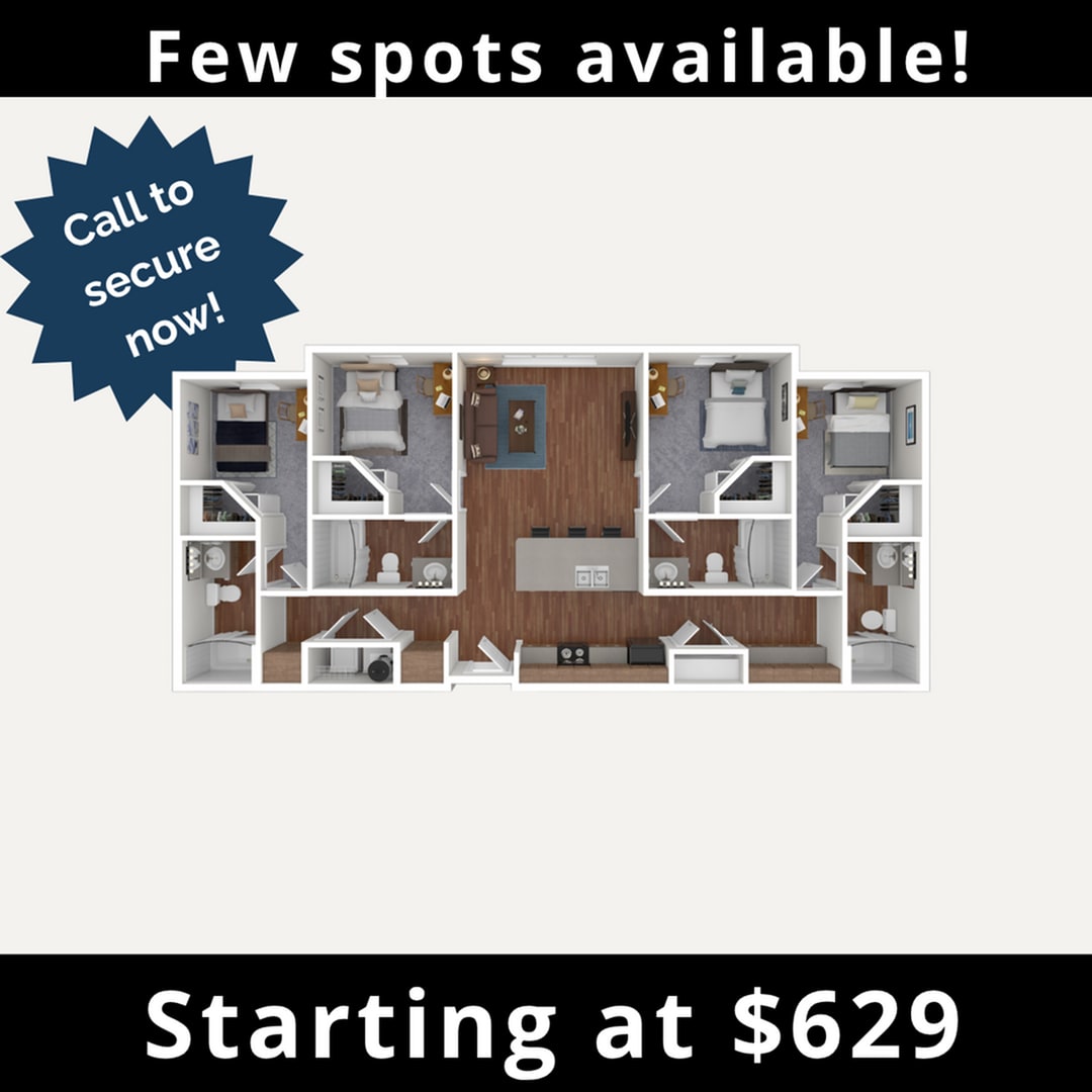 Mavericks Place – 4BR/4BA