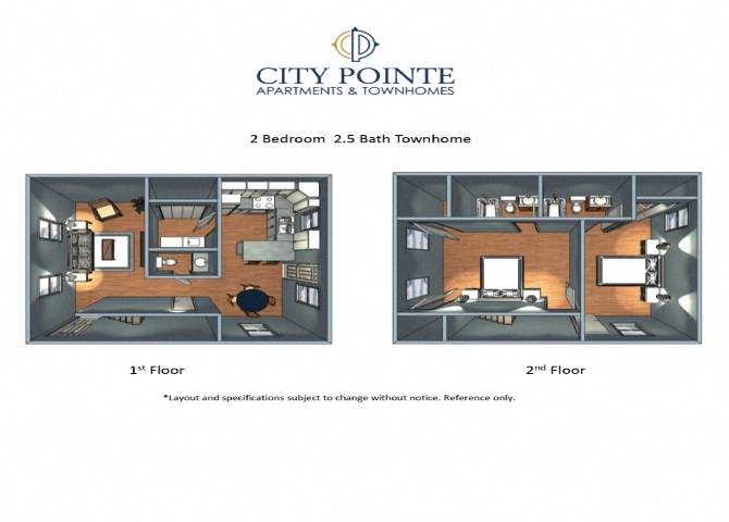 City Pointe Apartments & Townhomes – 458