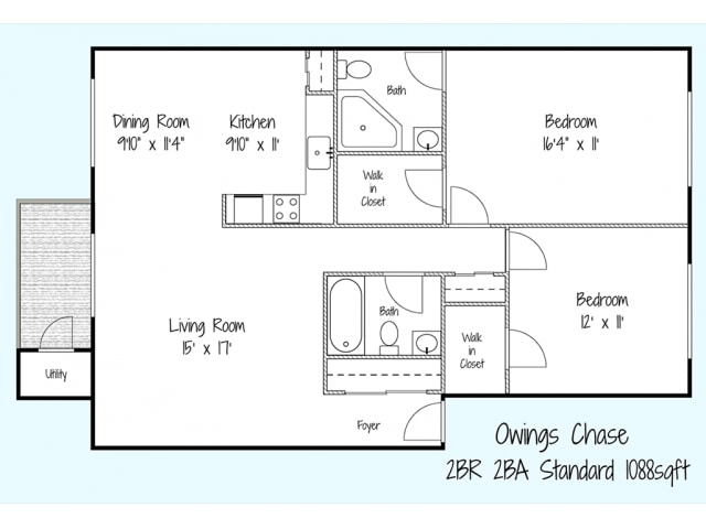 Villas at 4607 – F