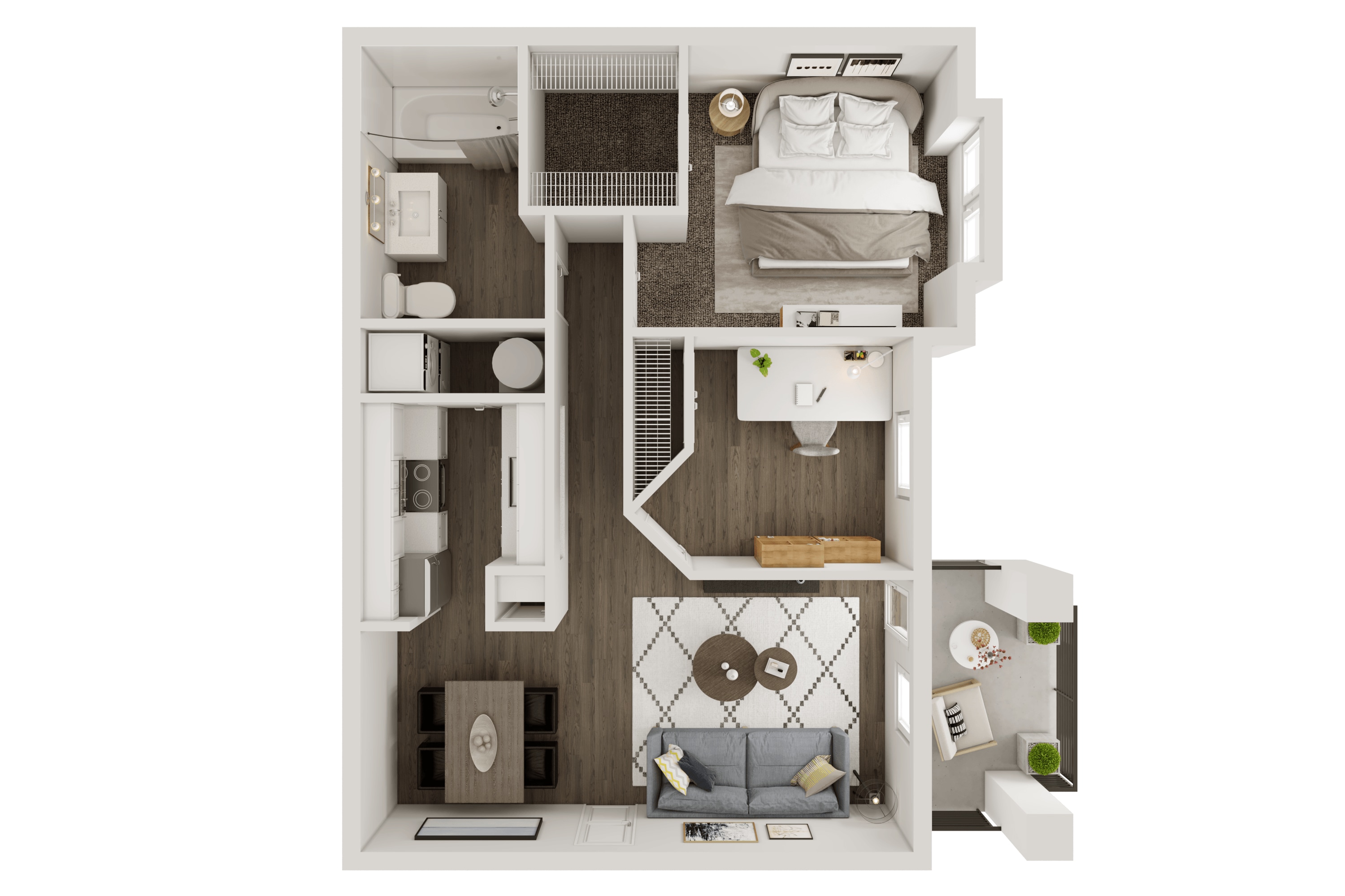 WildOak Apartment Homes – 7955-F
