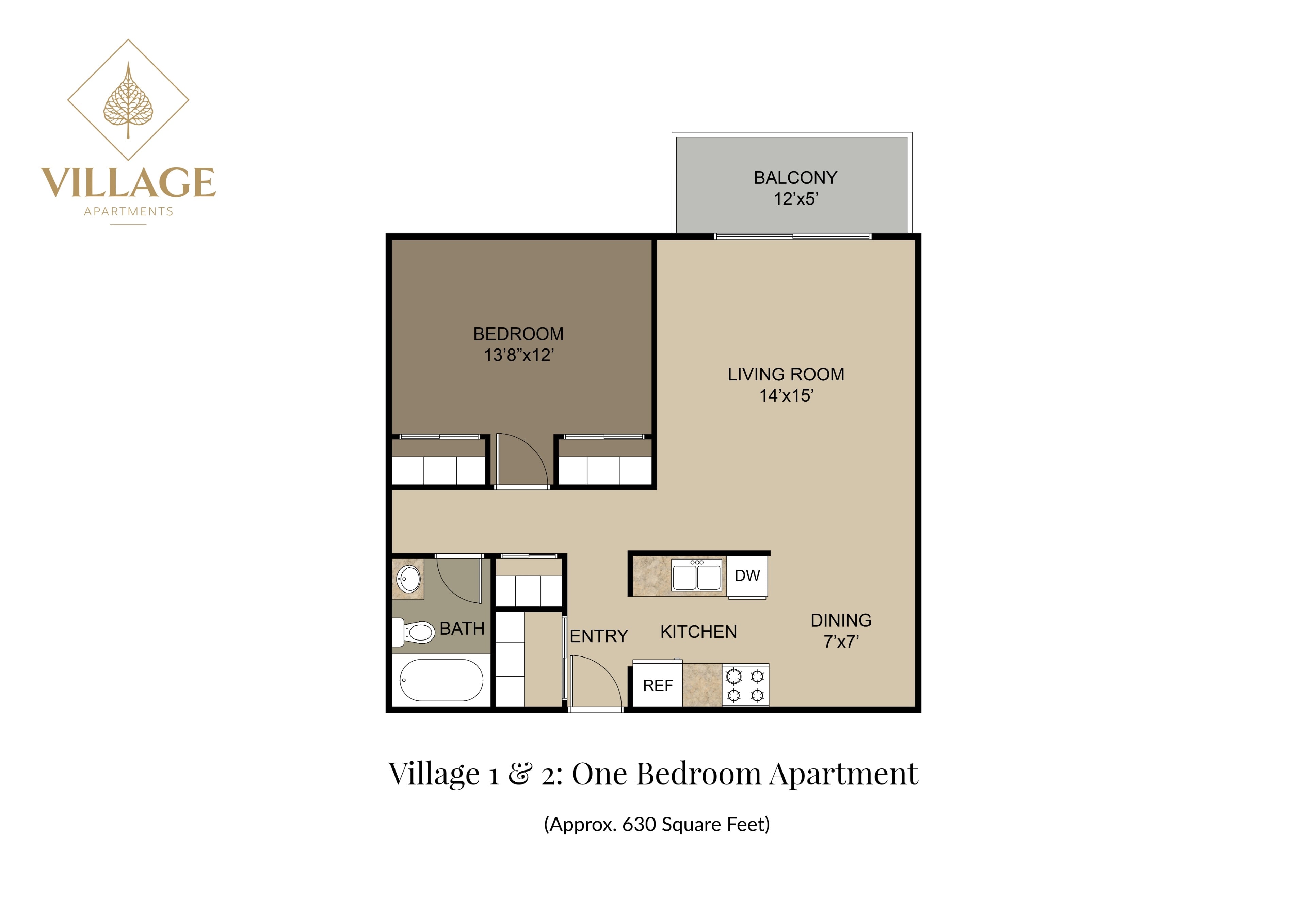Village Apartments – 1-101