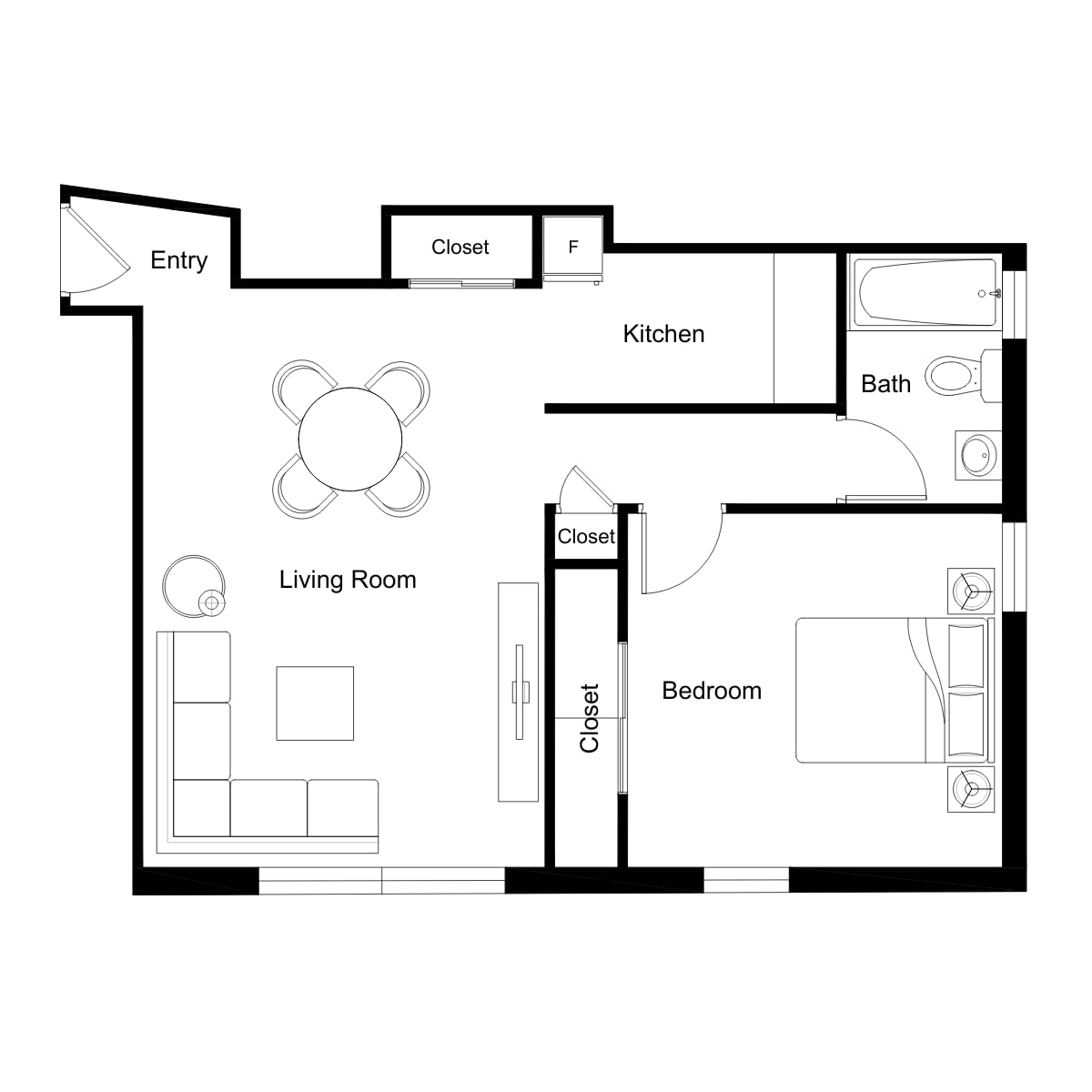 Glebe House Apartments – 05-B01