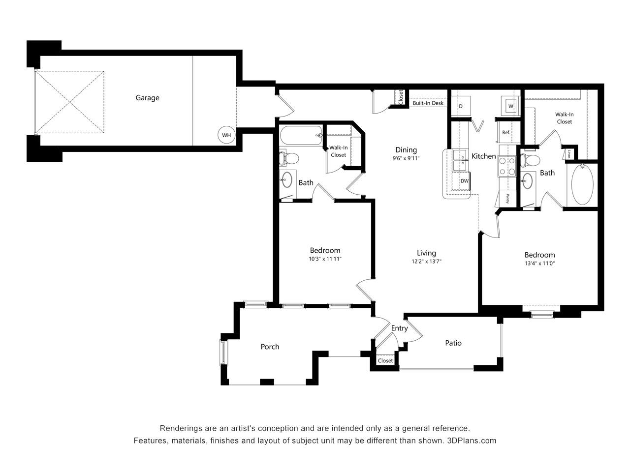 Lakeside Pointe Apartments Townhomes – 1303