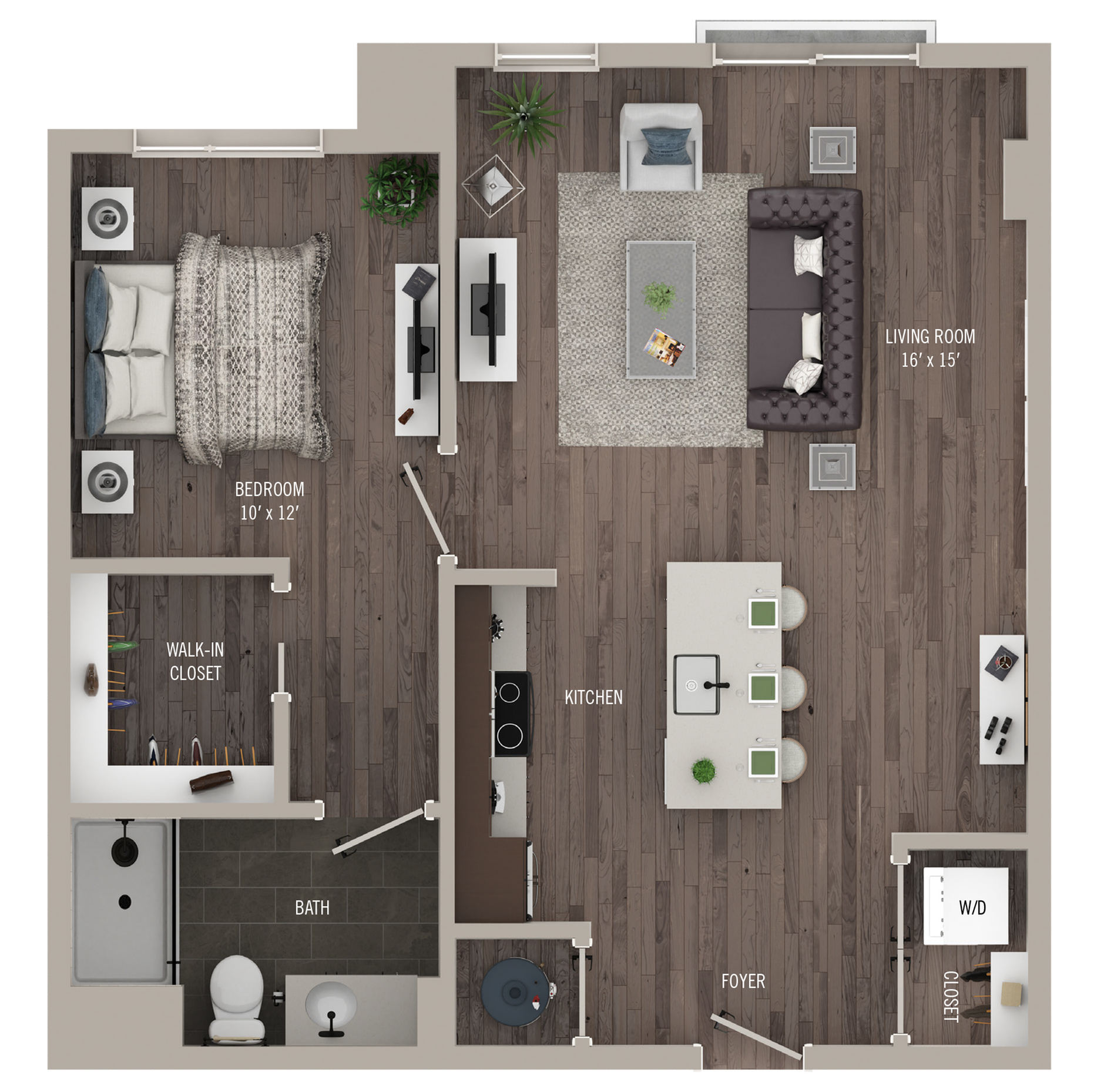 Library Park Apartment – 210