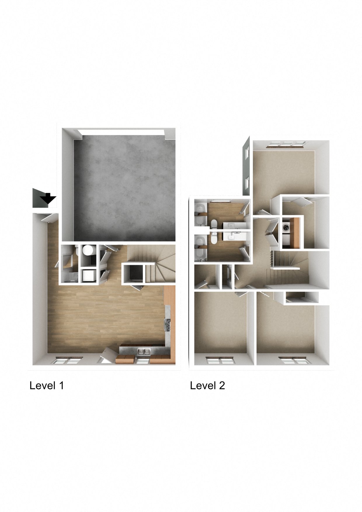 VALO at Olive Plaza Townhomes – 646