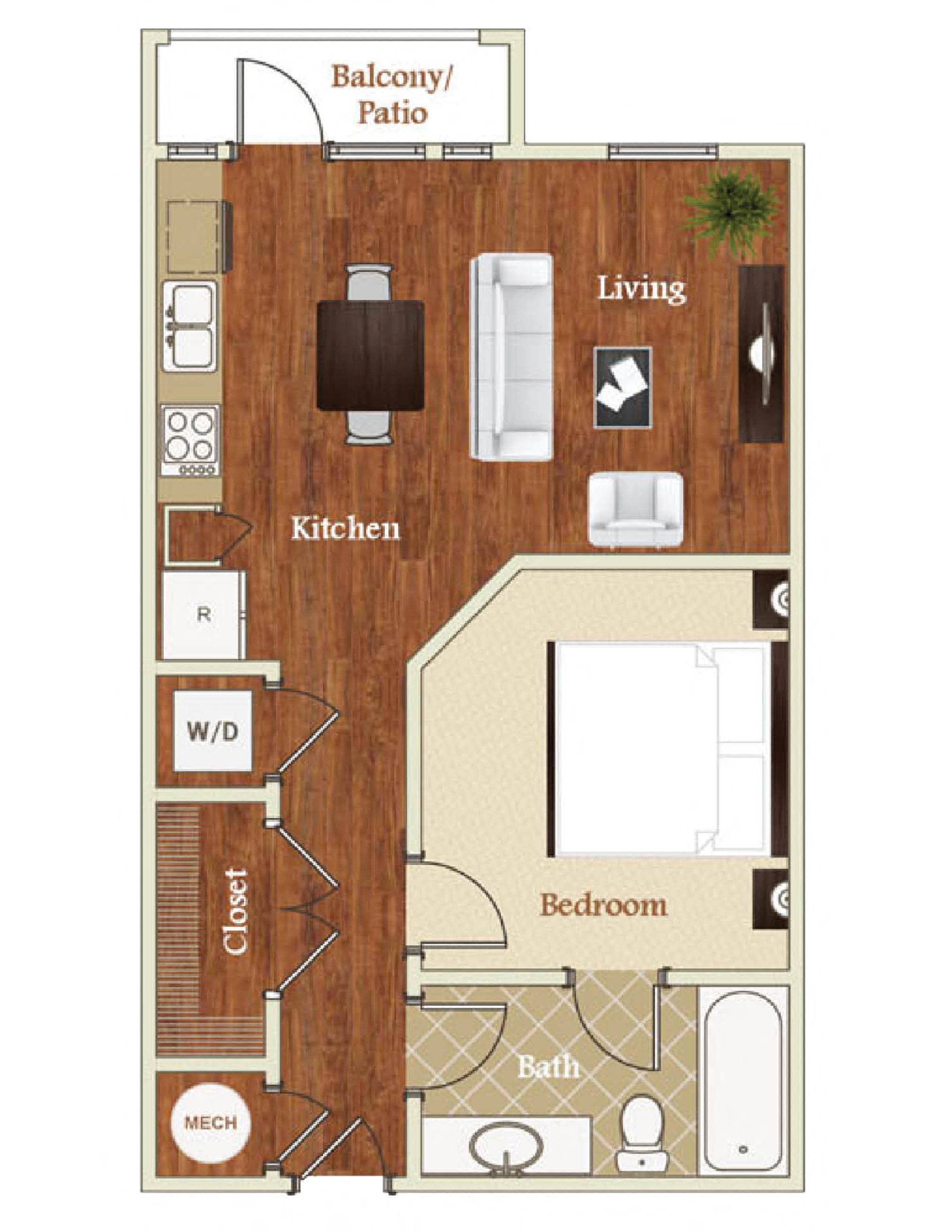 The Apartments at St. Mary's – 222