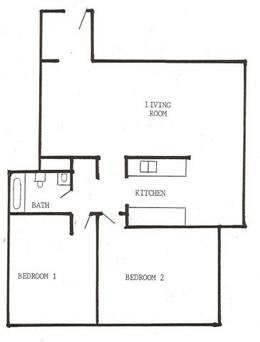 Eastside 1276 – 2 Bedroom 1 Bath