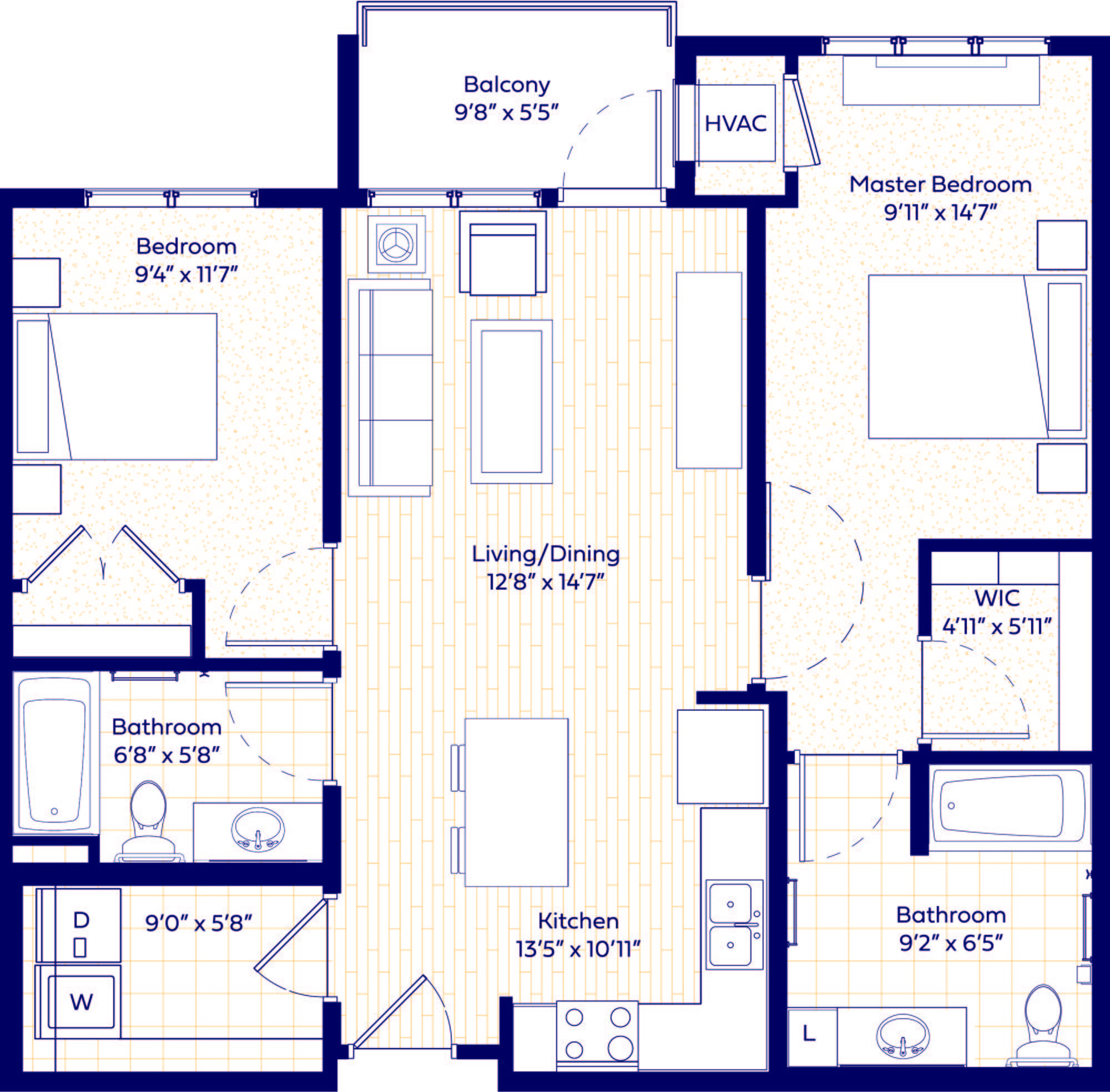 Nova at Riverdale Station – 2 Bedroom-TC