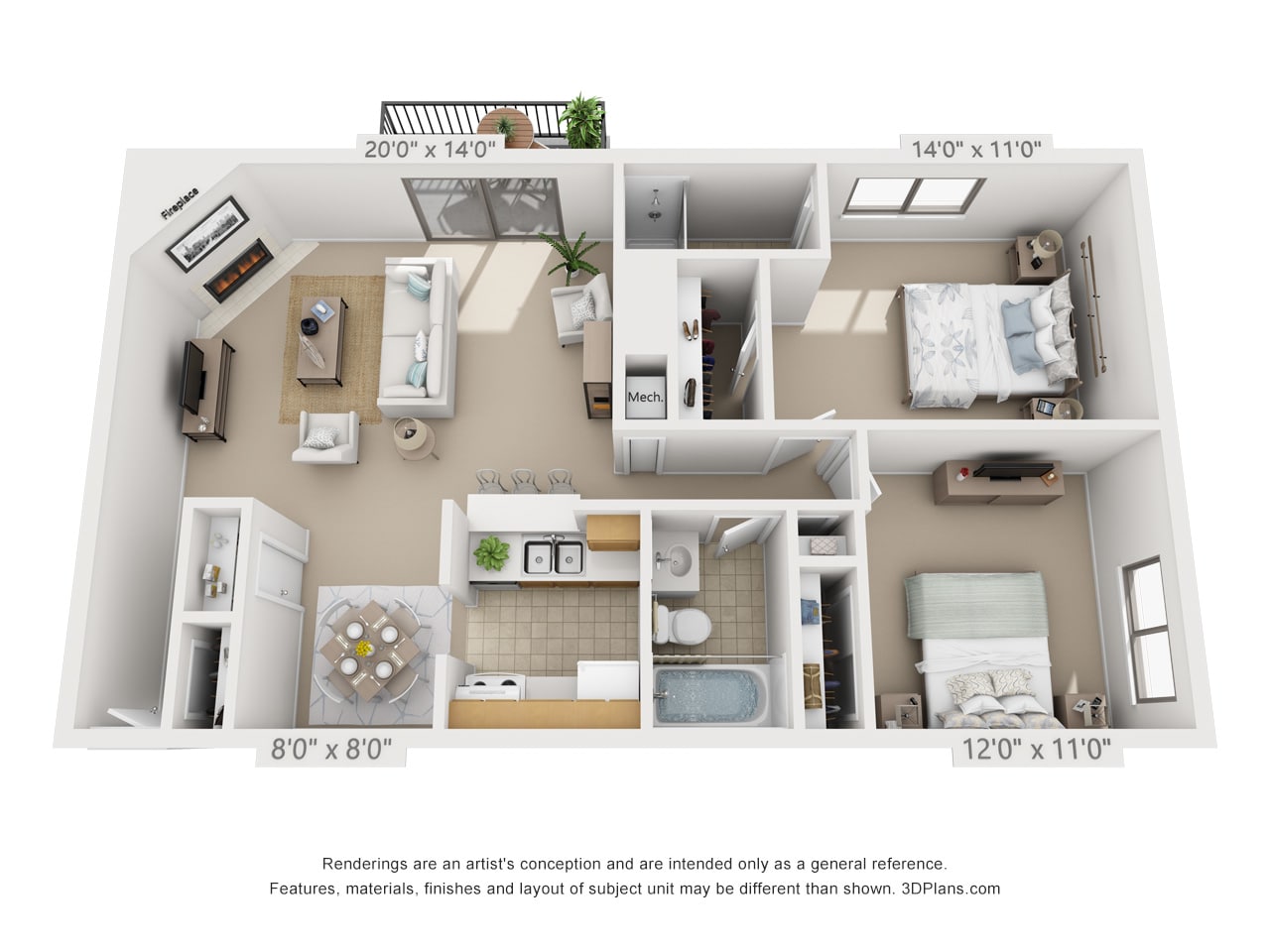 Village East – 3505C