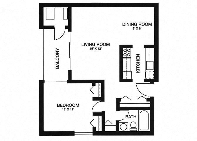 Waters Landing Apartment – 01-205