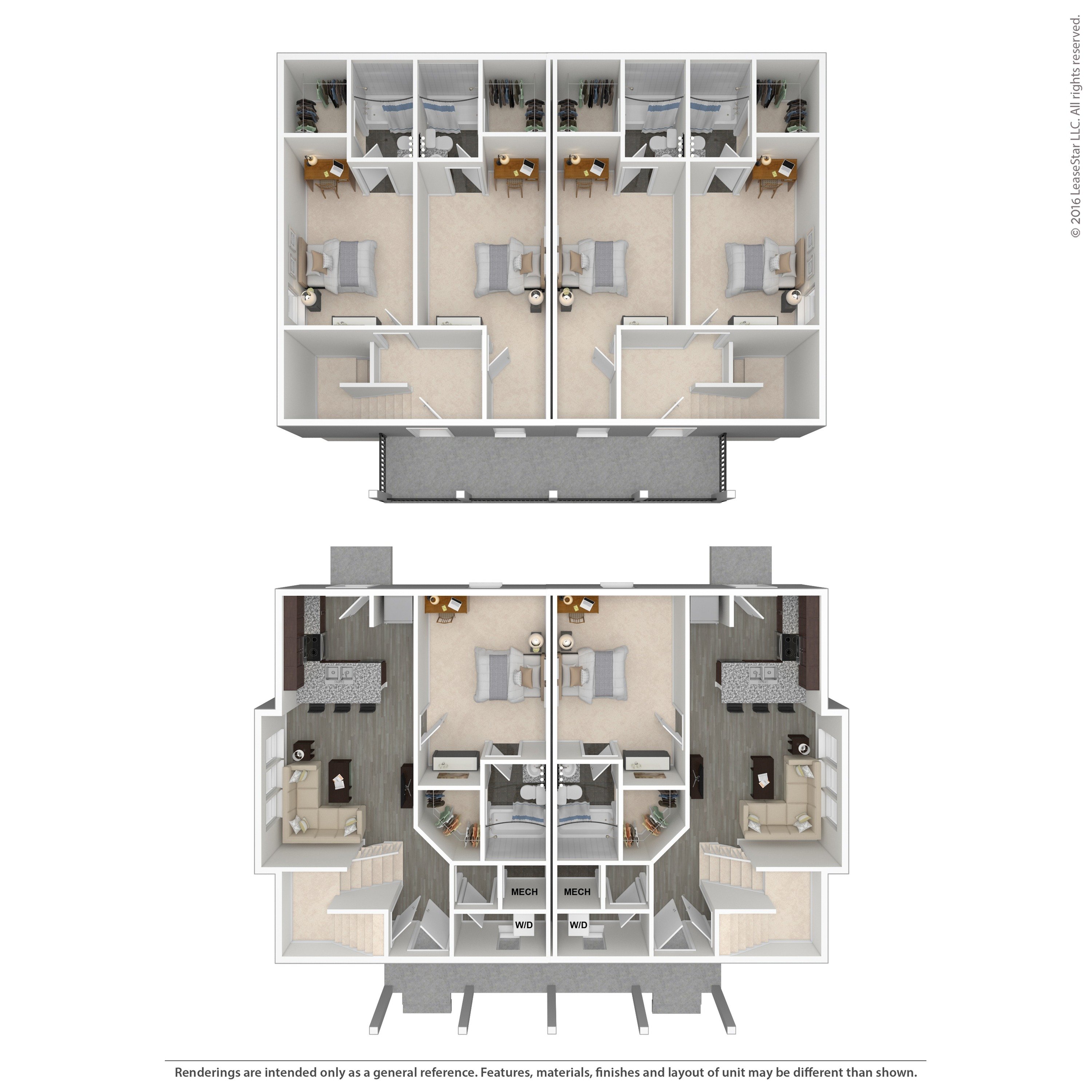 Student Housing – Private - Priced By Bed