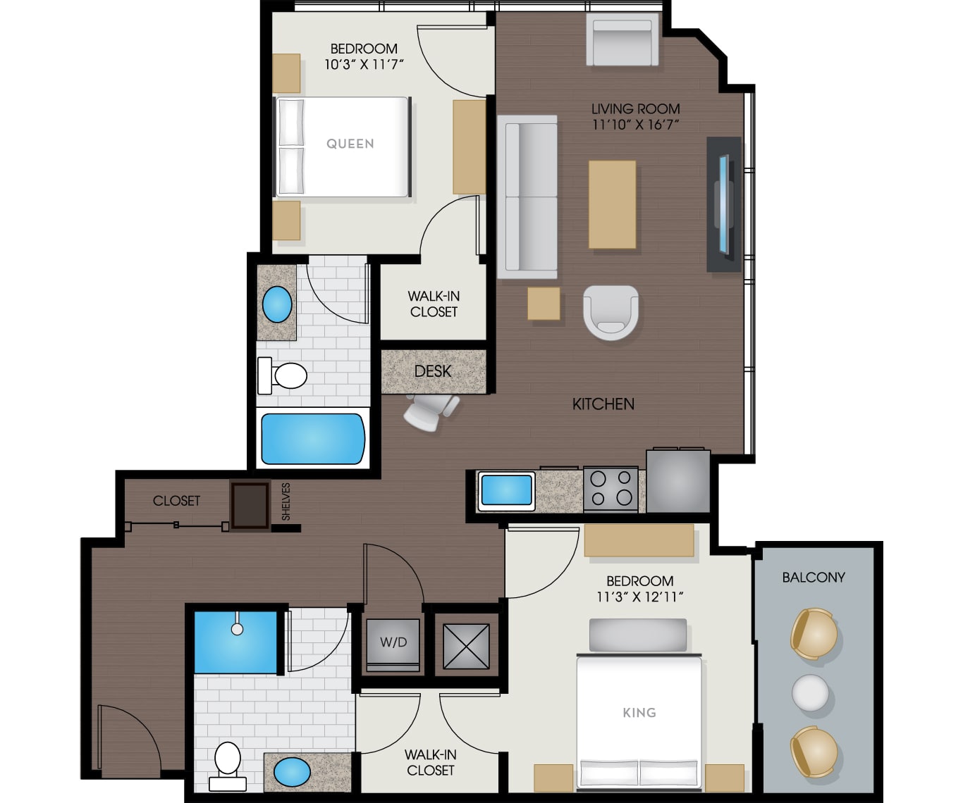 SkyHouse River Oaks Apartments – 502