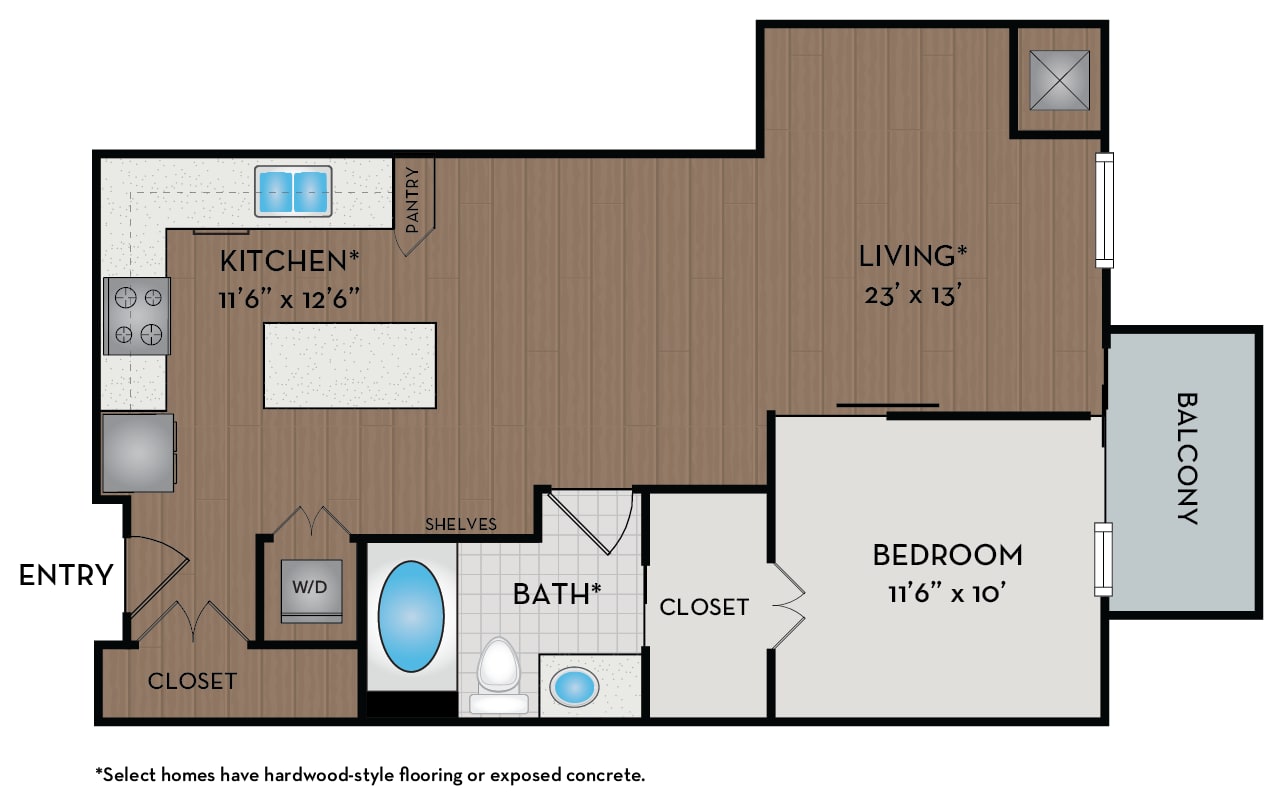 Flux Apartments – 206