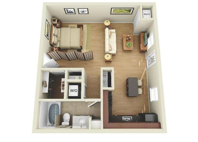 Uptown Lake Apartments – 1104