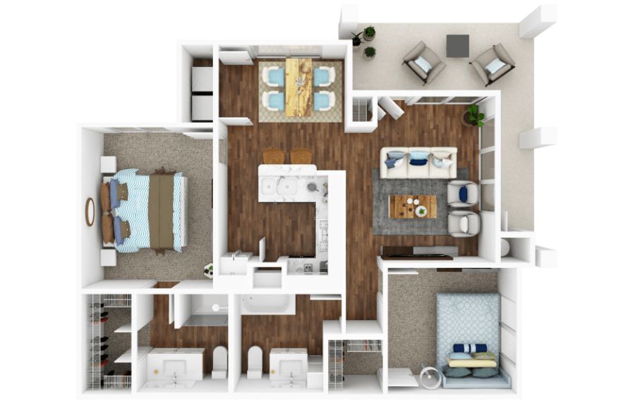 The Abberly at Spring Hollow 55+ Apartments – 14102