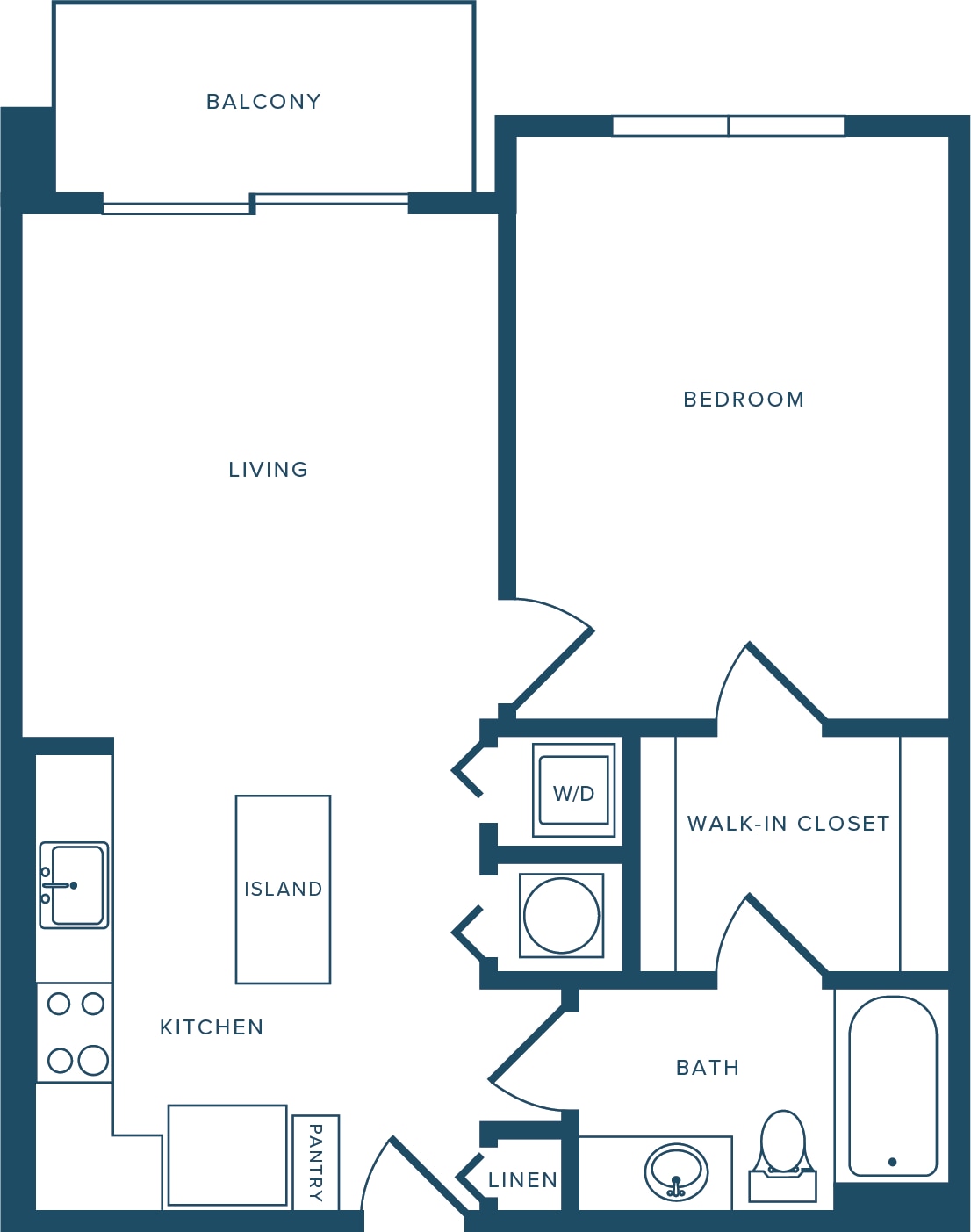 Riverhouse at 11th Apartments – A-102