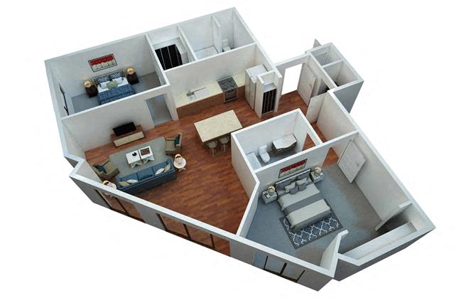 Flats at South Park – 310