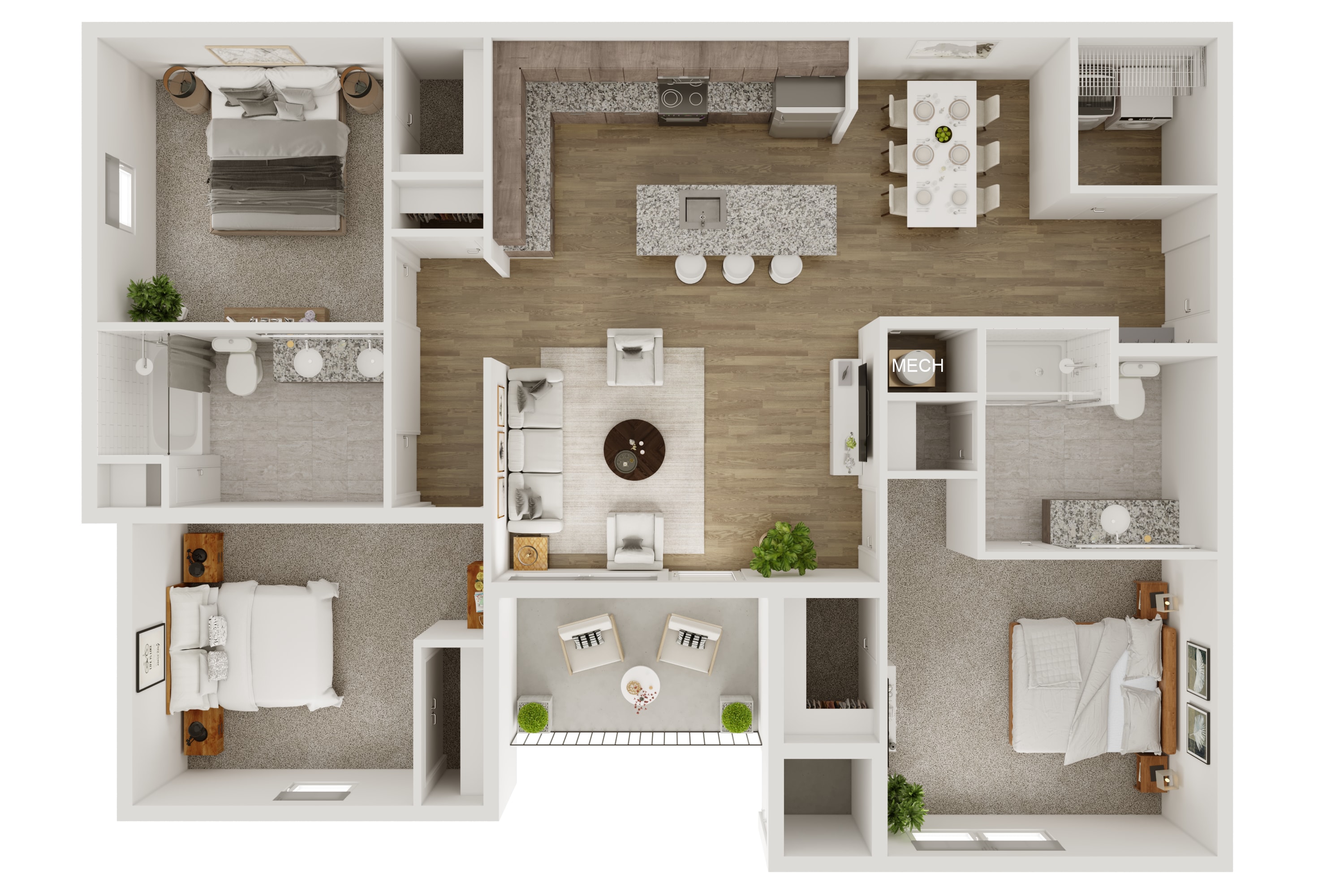 Vintage Hunters Crossing Apartments – 218
