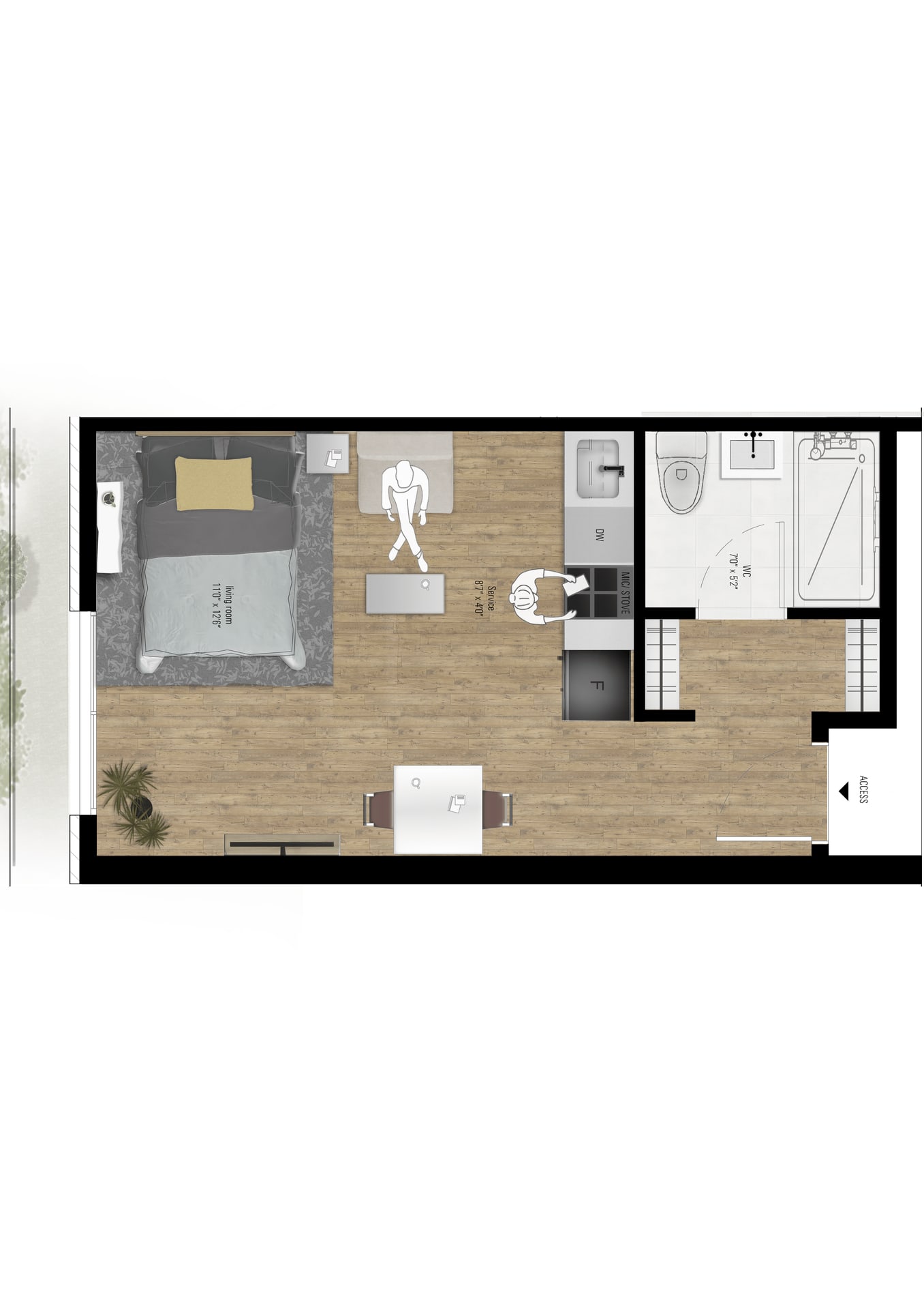 Lumarc Apartments – 102