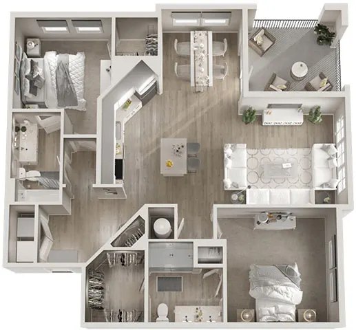 The View on Collins Apartments – 2106