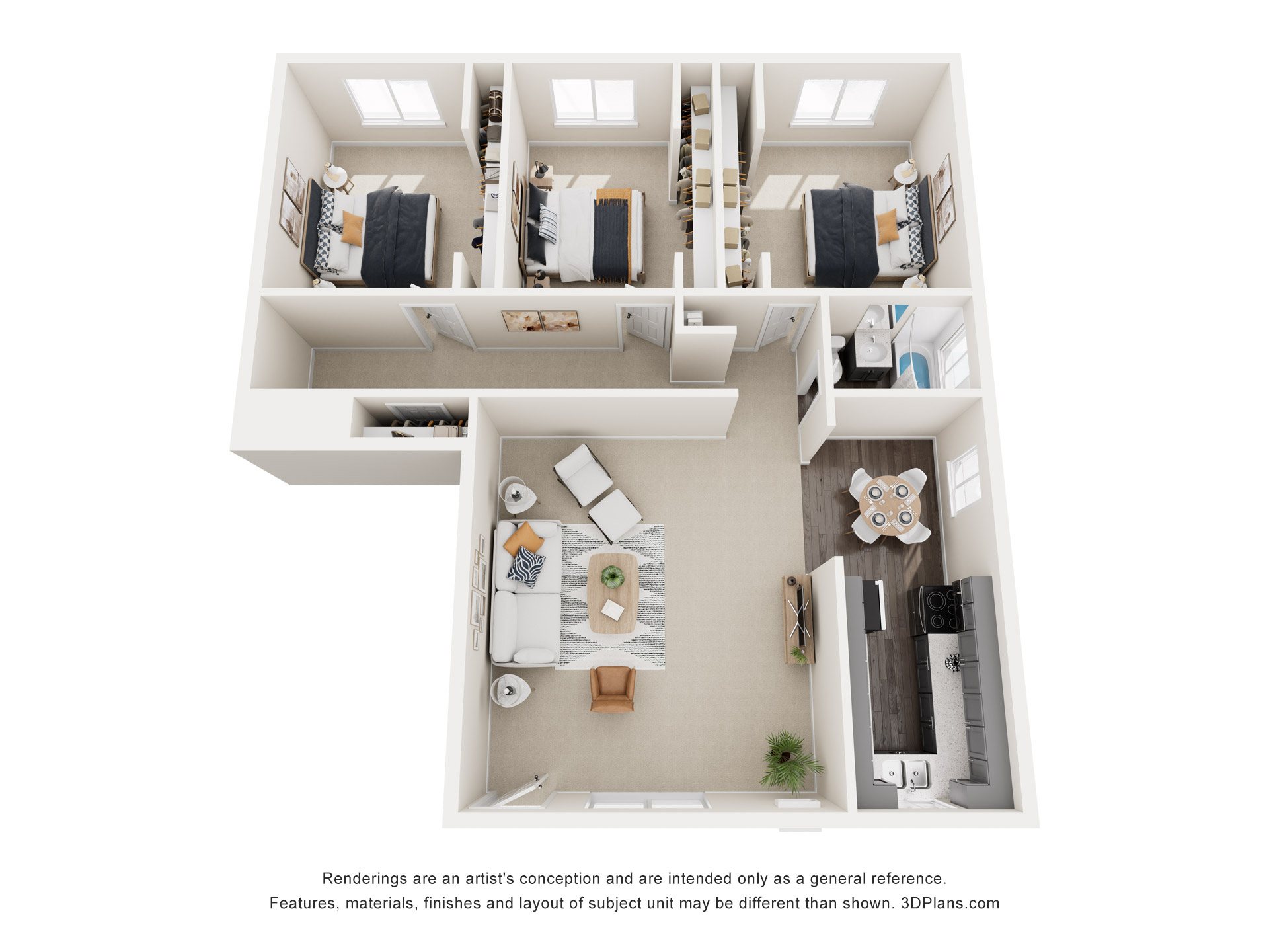 Camellia on Buck – 3 Bedroom 1 Bathroom