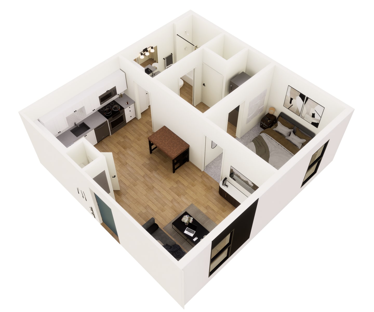 nook Apartments – 203