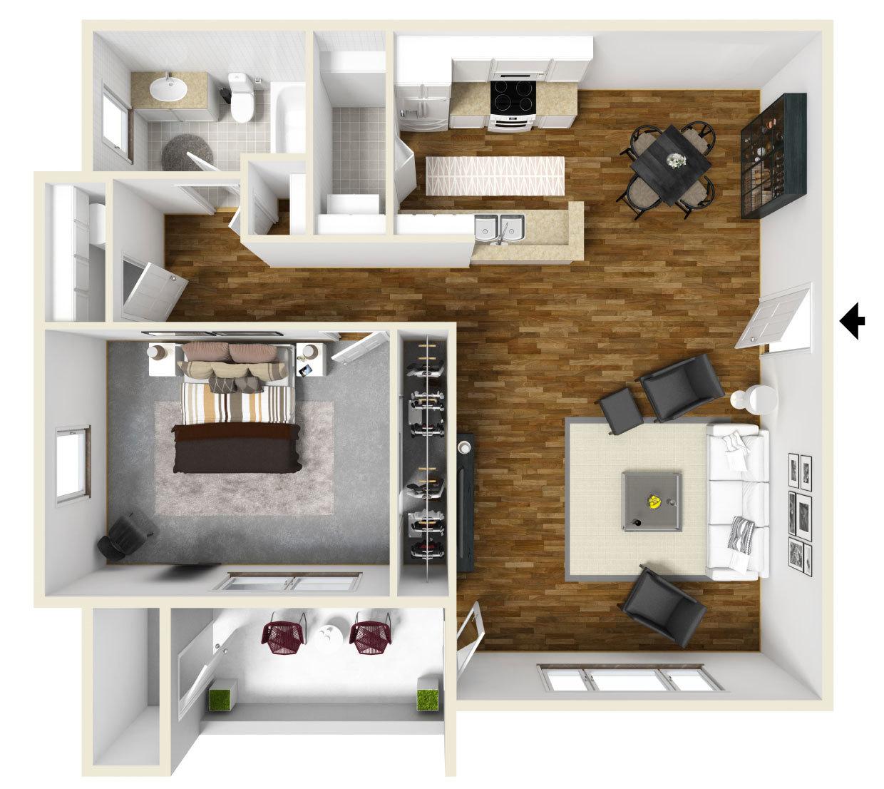 The Bailey at Amazon Creek Apartments – M360
