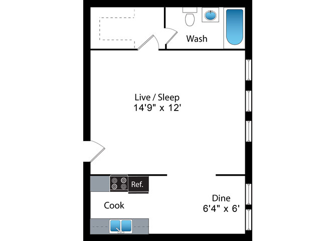 Reside at 823 – 0306