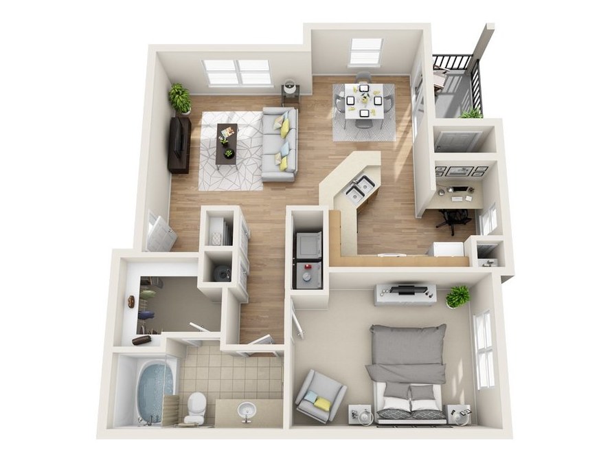 Vista 121 Apartment Homes – 2-226