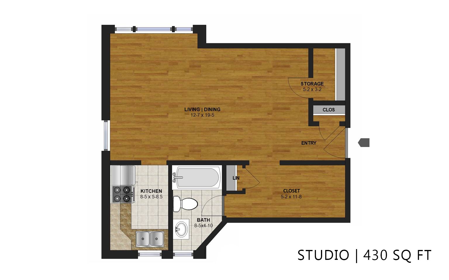 Uptown West Apartments – 103