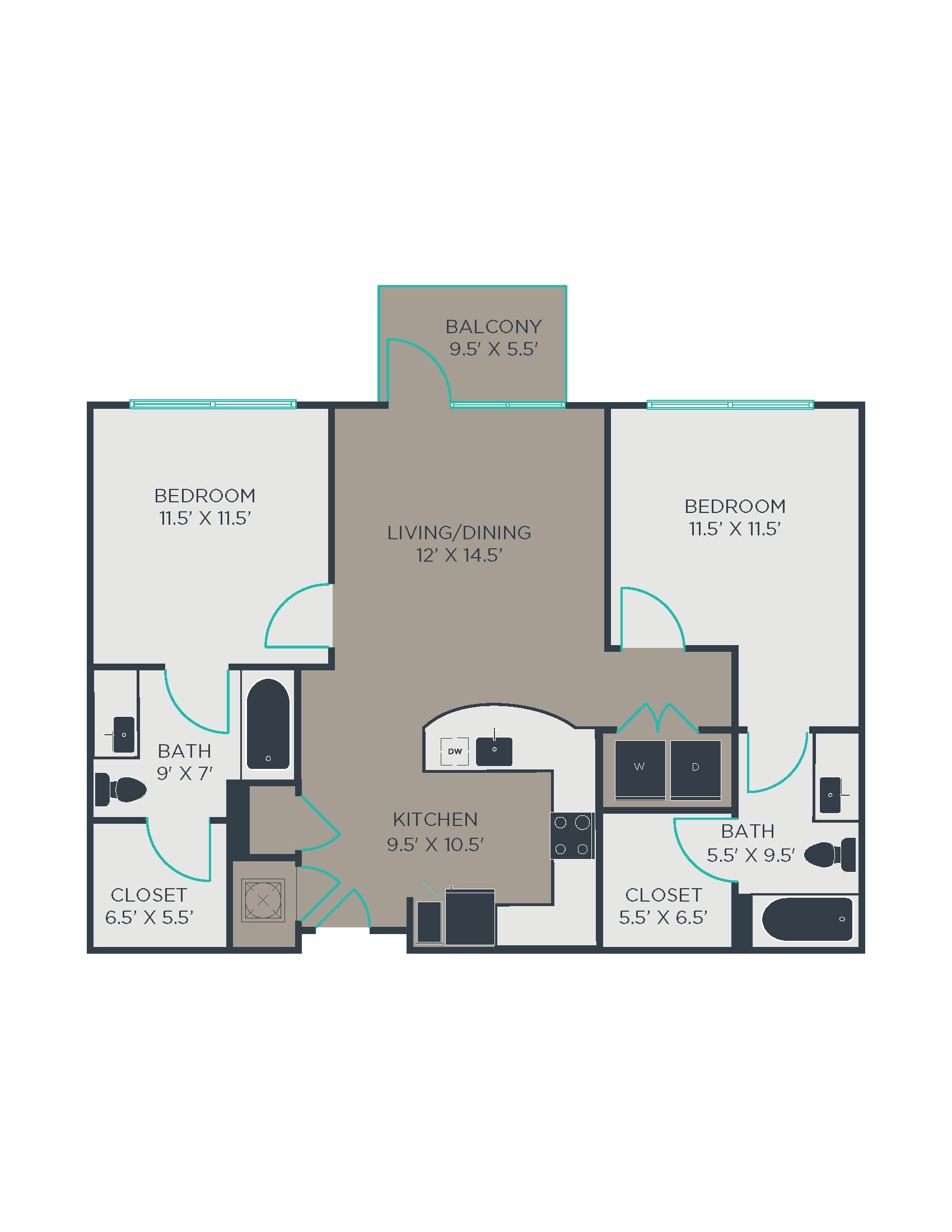 Link Apartments Brookstown – 228