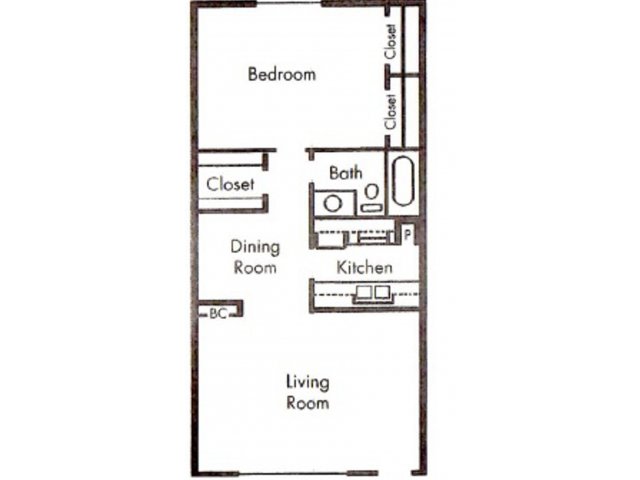 London Square Apartments – 209