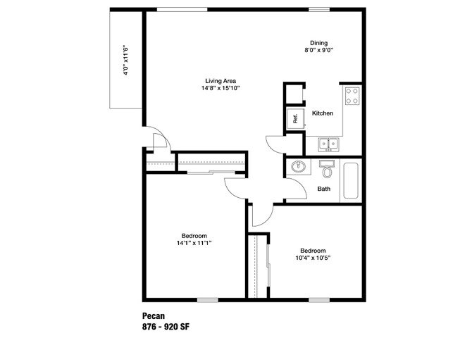 WatersEdge Denton Apartments – 1959D
