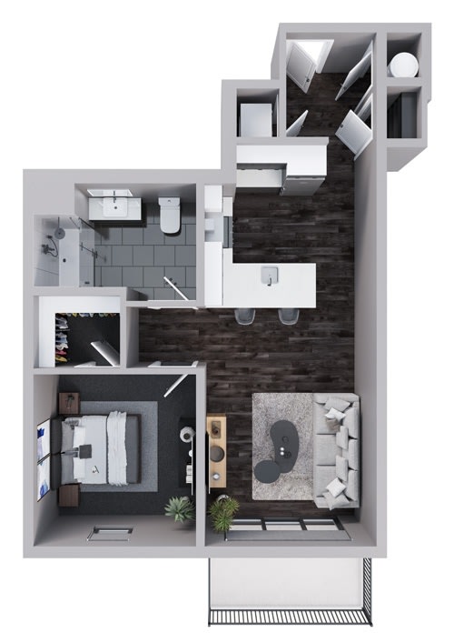 Stadium Lofts – 406