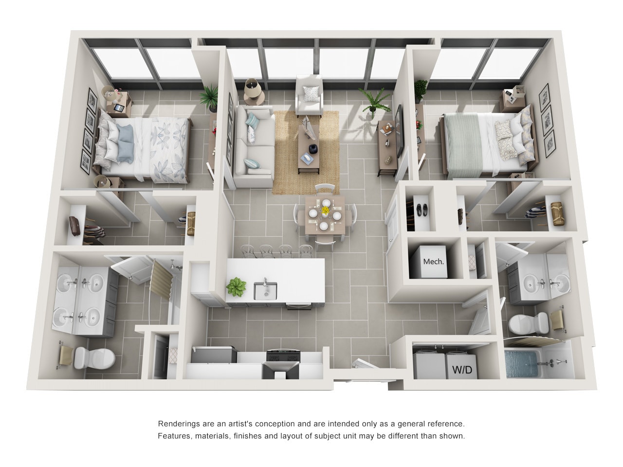 Icon Norfolk Apartments – 1007