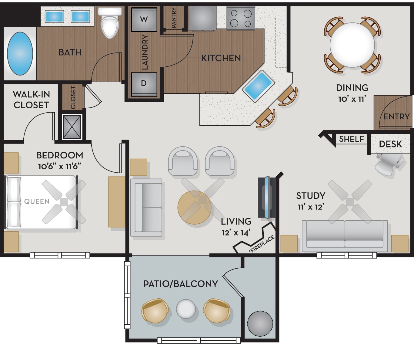 The Ranch Apartments on Parmer Lane – 1034