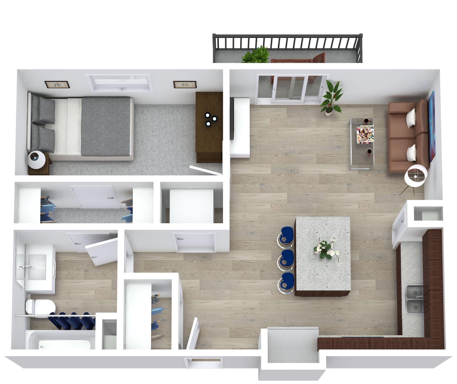 Wobegon Crossings – 1 bed, 1 bath, $1300