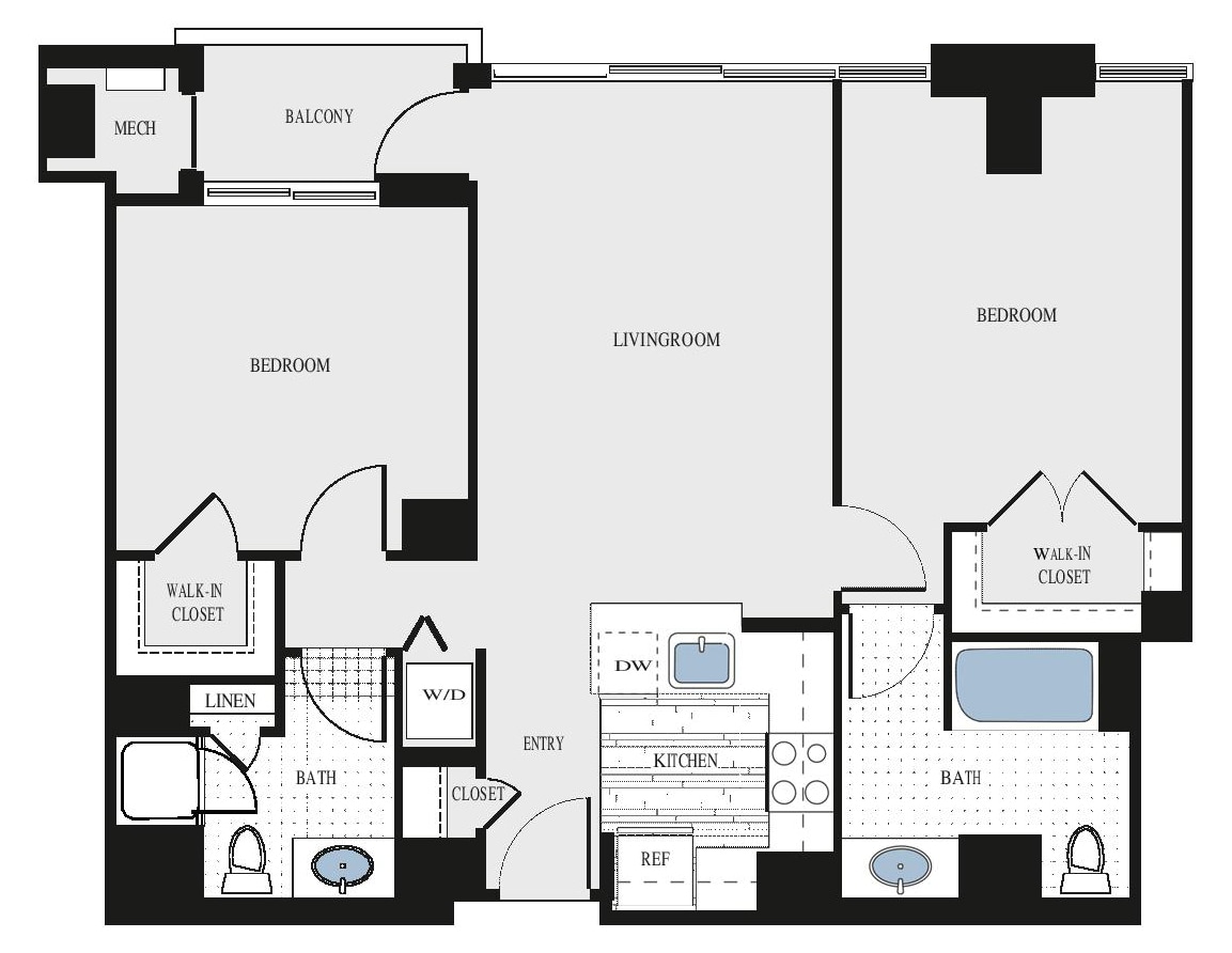 Concord Crystal City – 1409