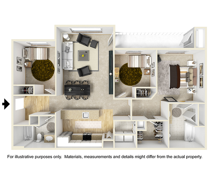 Victory Flats at Elmonica Station Apartments – 8-103