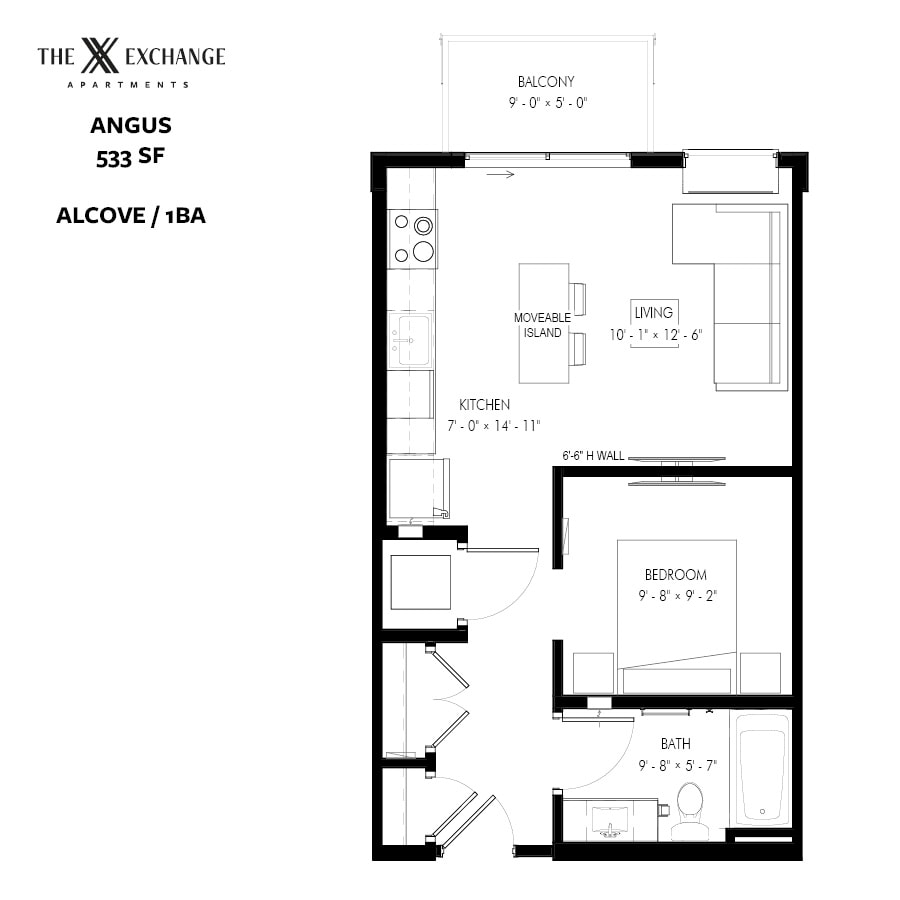 The Exchange Apartments – 507