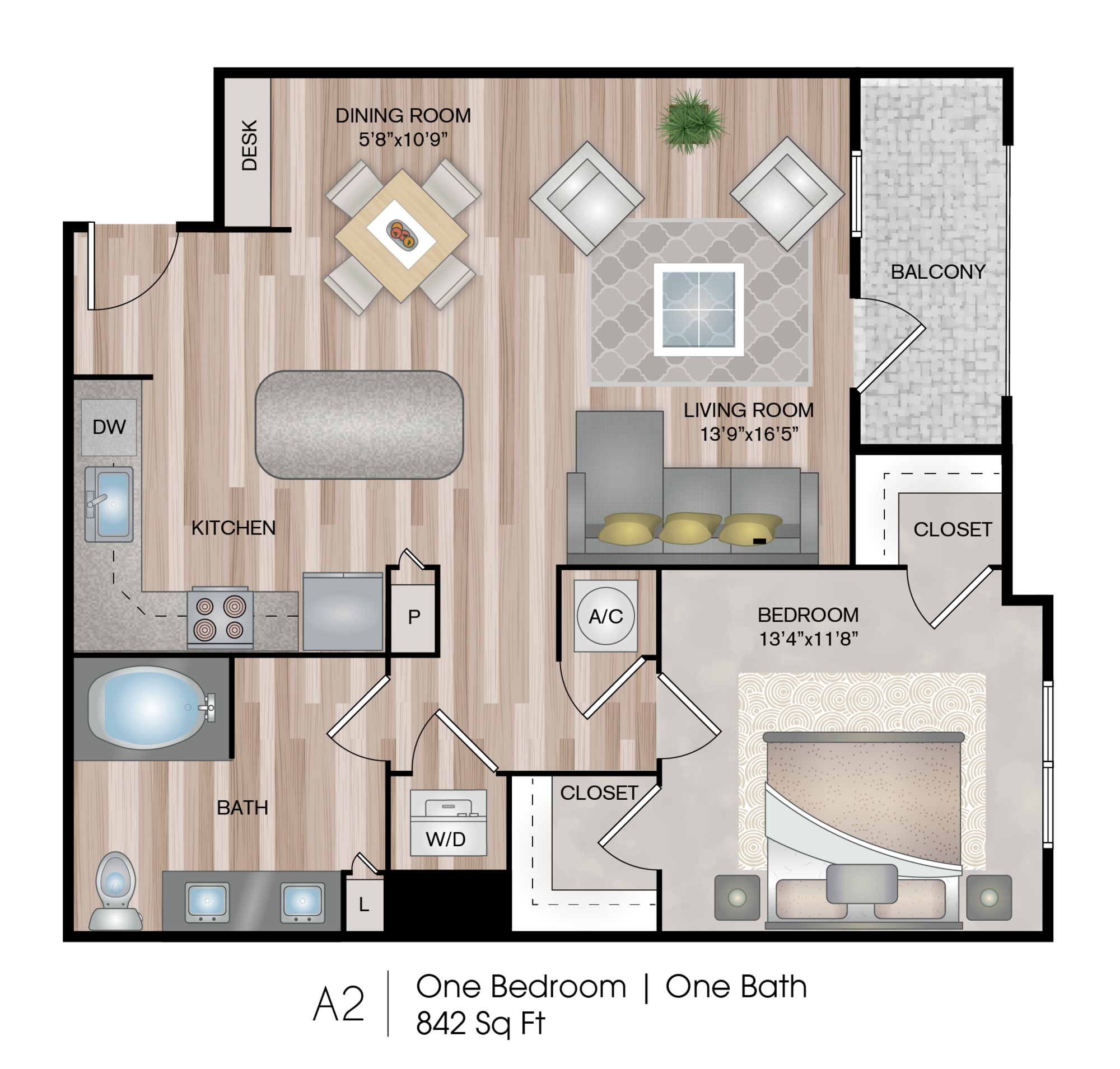 The Madison at City Place – 1206