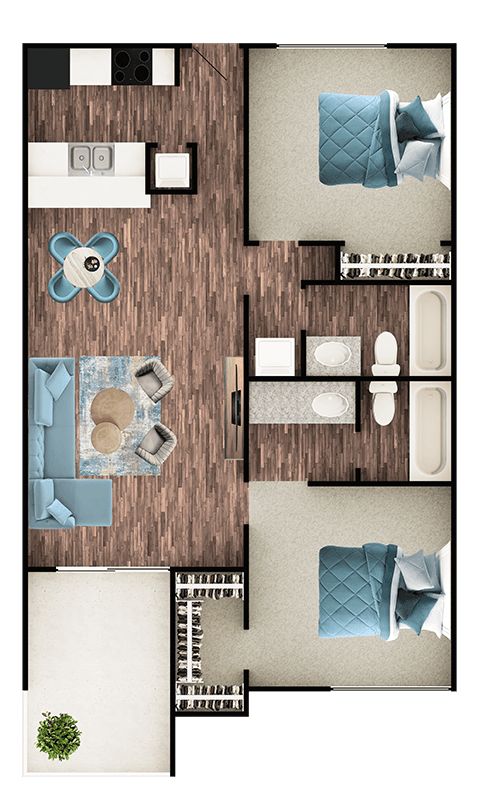 The Place At Wickertree Apartments – 390