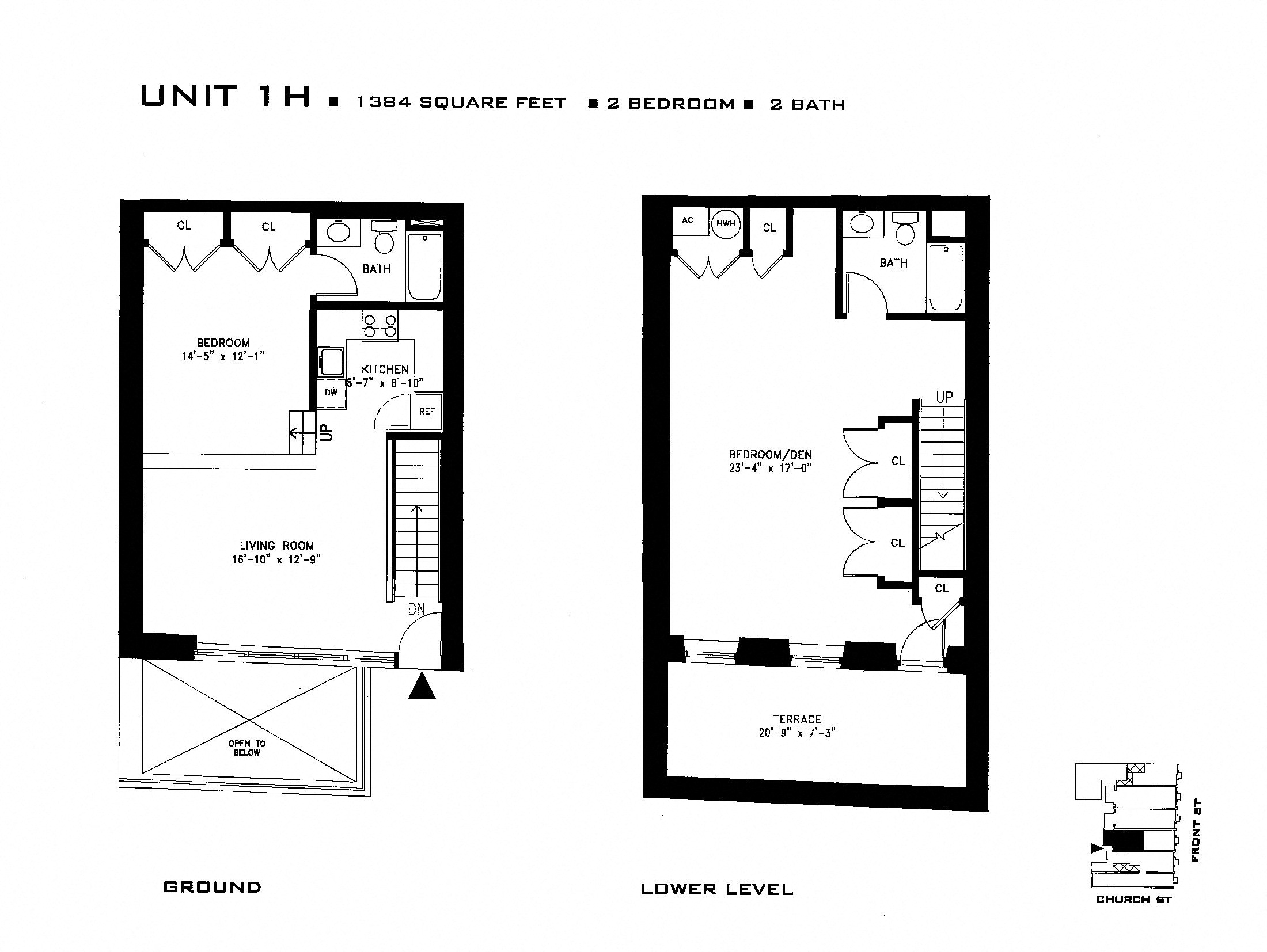 The Mercantile Apartments – 1H