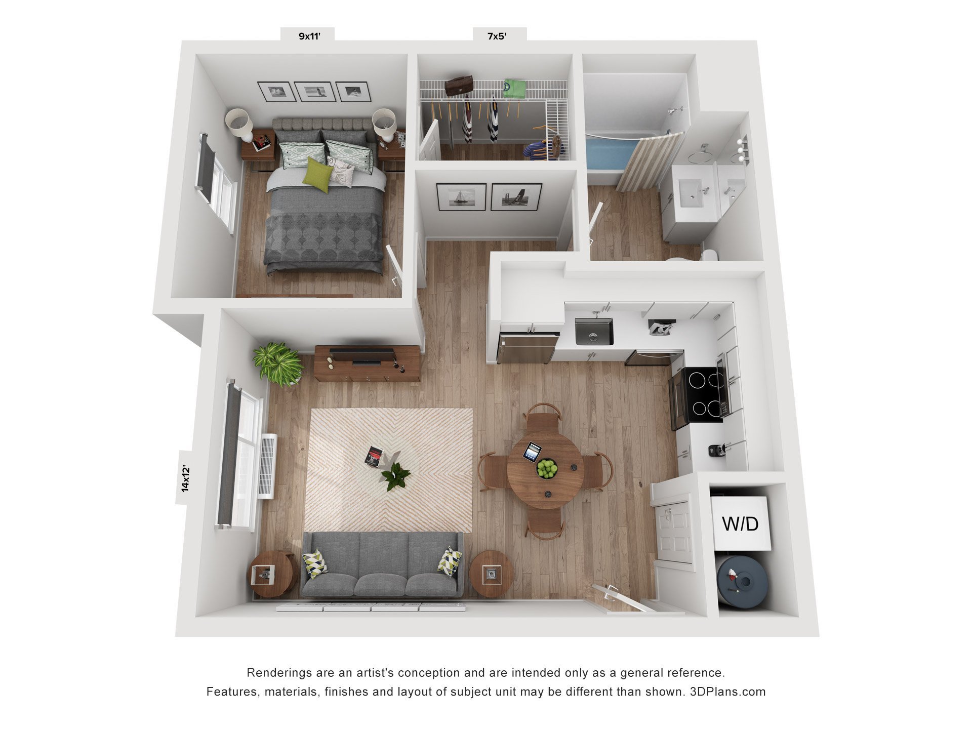 The Flats on Liberty – A-304