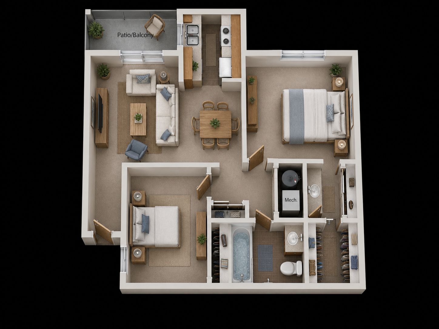 Crossroads Apartments – F207