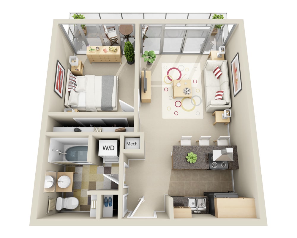 Elements Apartments – 903