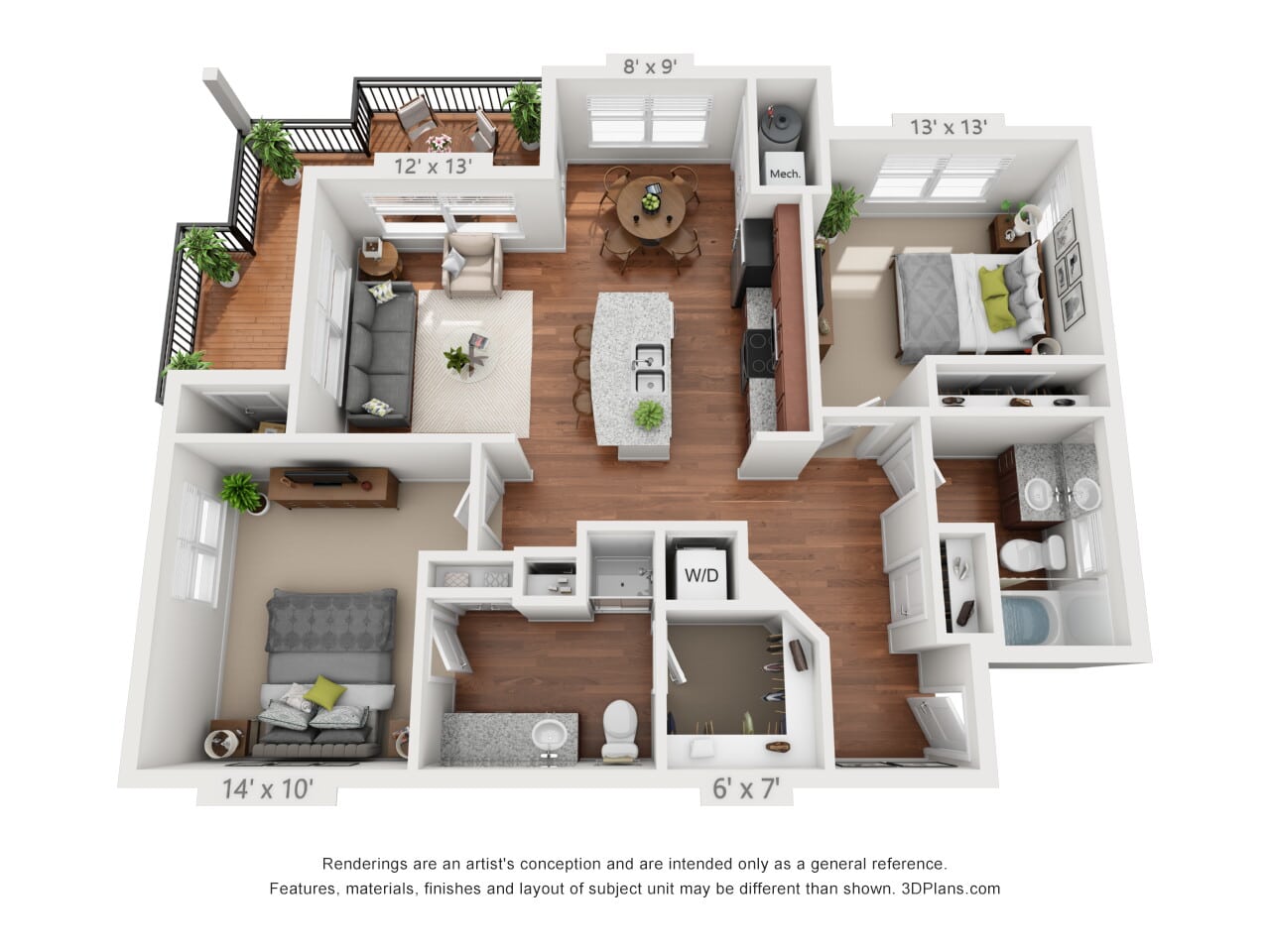 Ironhorse Apartments – B104