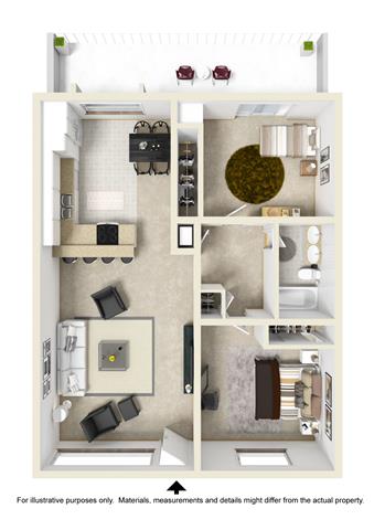 Orangewood Garden Apartments – 20C