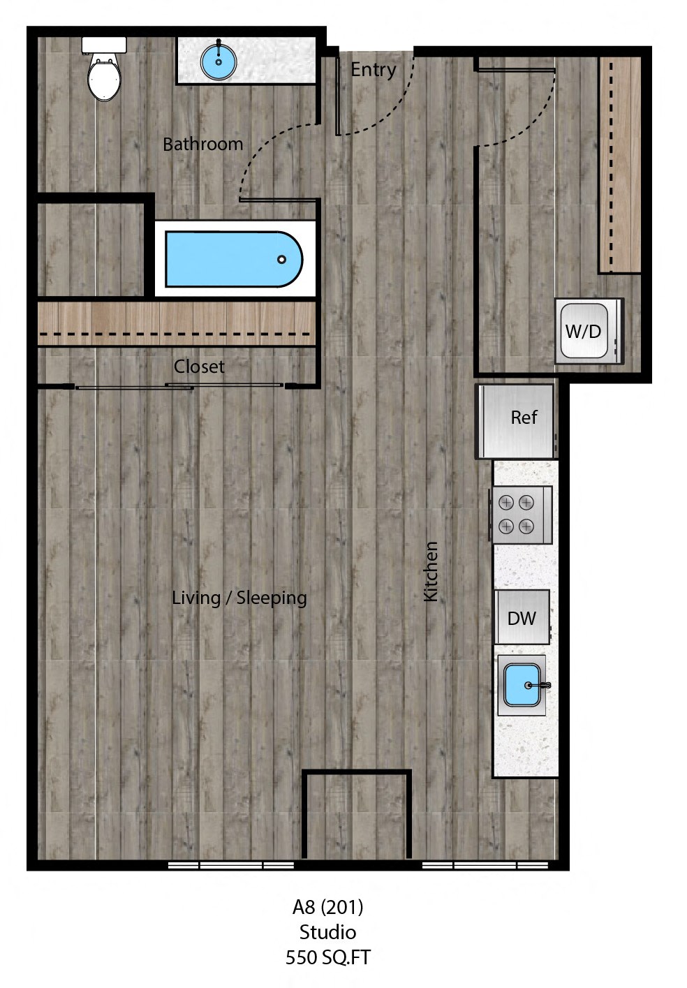 Bridgetown Lofts – 201