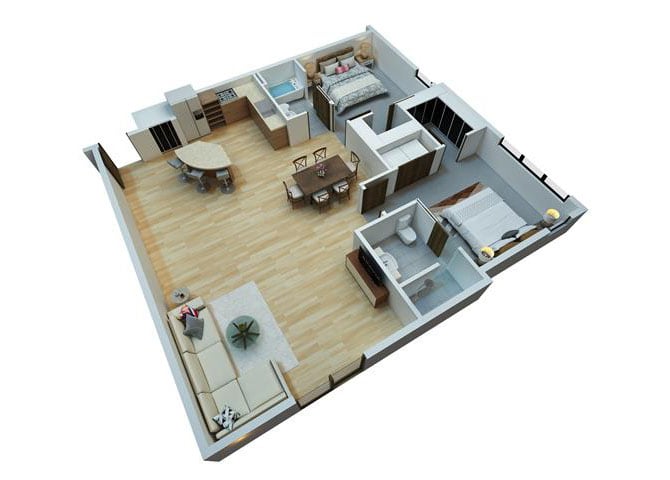 Uptown Exchange Lofts – 103